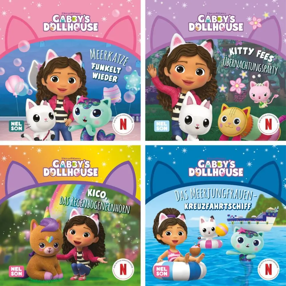 Cover: 9783845126074 | 4er-Set: Maxi-Mini 46: Gabby's Dollhouse | Buch | 24 S. | Deutsch